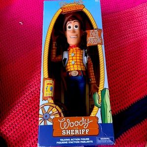 I am selling a toy story pull string woody 16”